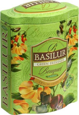 BASILUR Fruit Infusions Green Freshness tin 100g