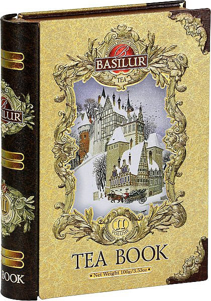 BASILUR Tea Book Volume 2 Gold tin 100g