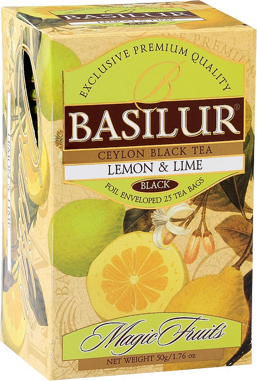 BASILUR Magic Lemon & Lime 25x2g