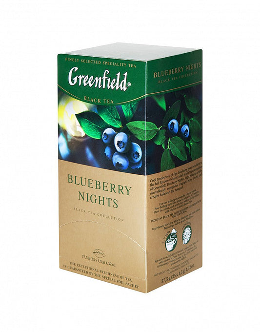 Greenfield Black Tea Blueberry Nights 25x1.5g