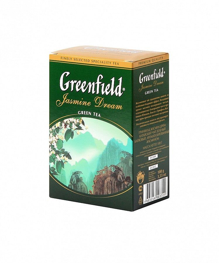 Greenfield Green Tea Jasmine Dream 100g