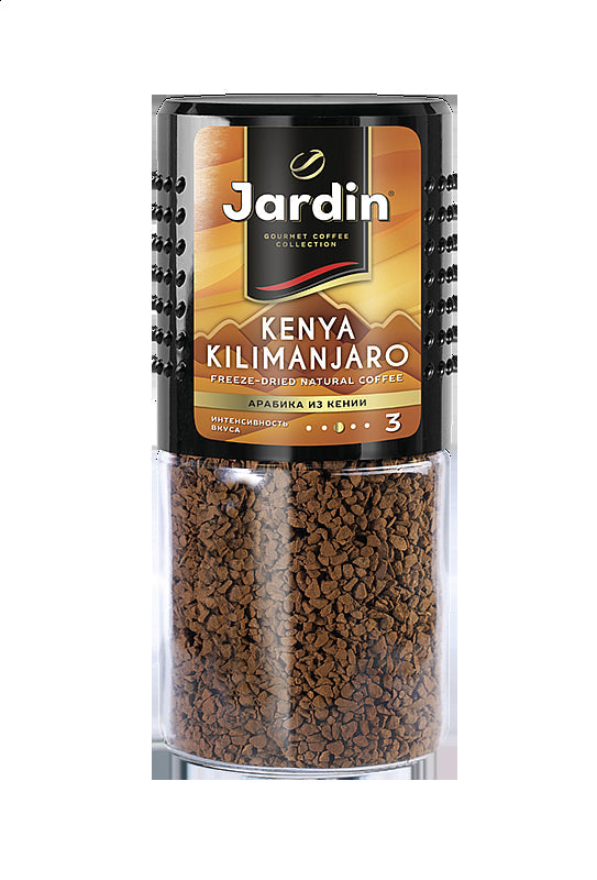 JARDIN Instant Arabica Kenya Kilimanjaro glass jar 95g