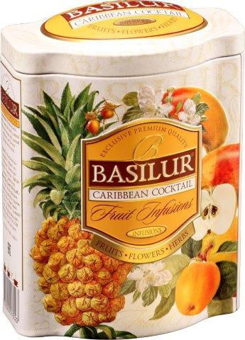 BASILUR Fruit Infusions Caribbean Cocktail tin 100g