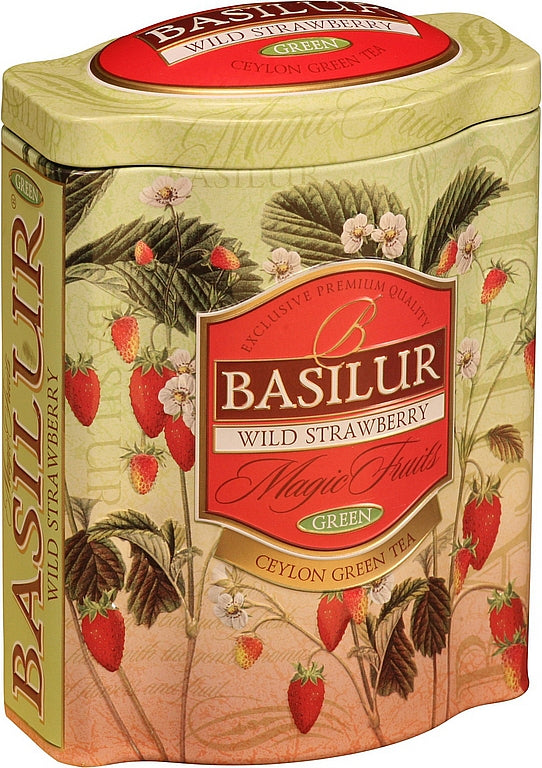 BASILUR Fruit Infusions Wild Strawberry tin 100g