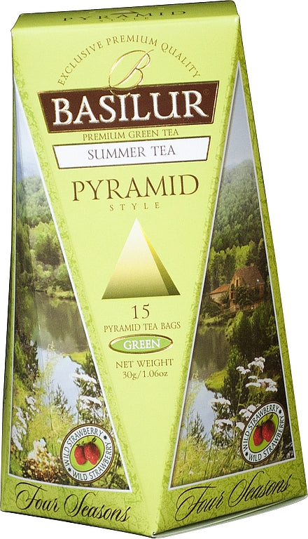 BASILUR Four Seasons Summer Tea Pyramid 15x2g