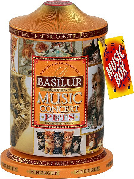 BASILUR Music Box Concert Pets tin 100g