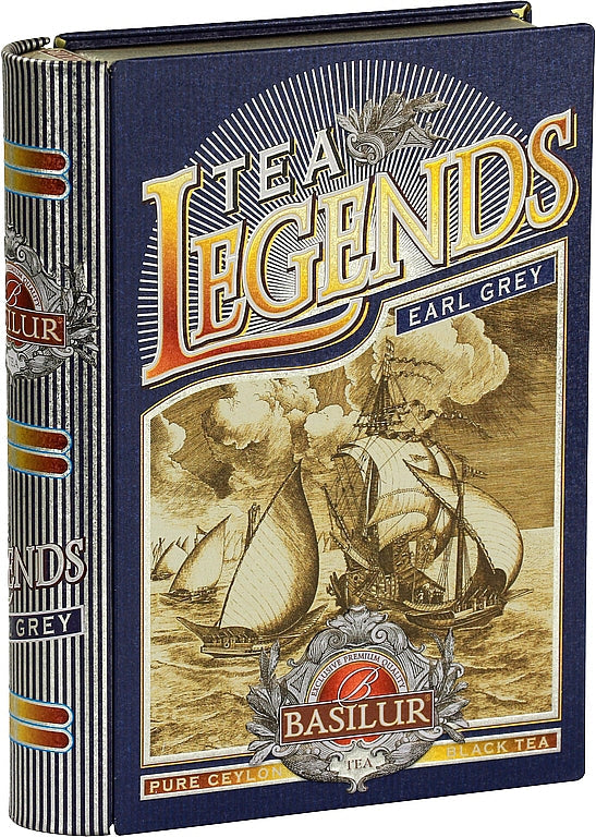 BASILUR Book Legends Earl Gray tin 100g