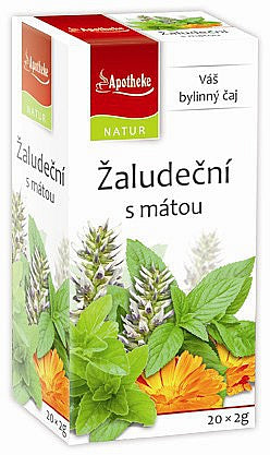 Apotheke Natur For the Stomach with mint Tea 20 teabags