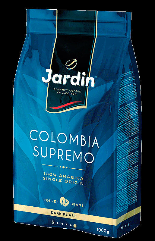 JARDIN Arabica Colombia Supremo roasted coffee beans 1000g