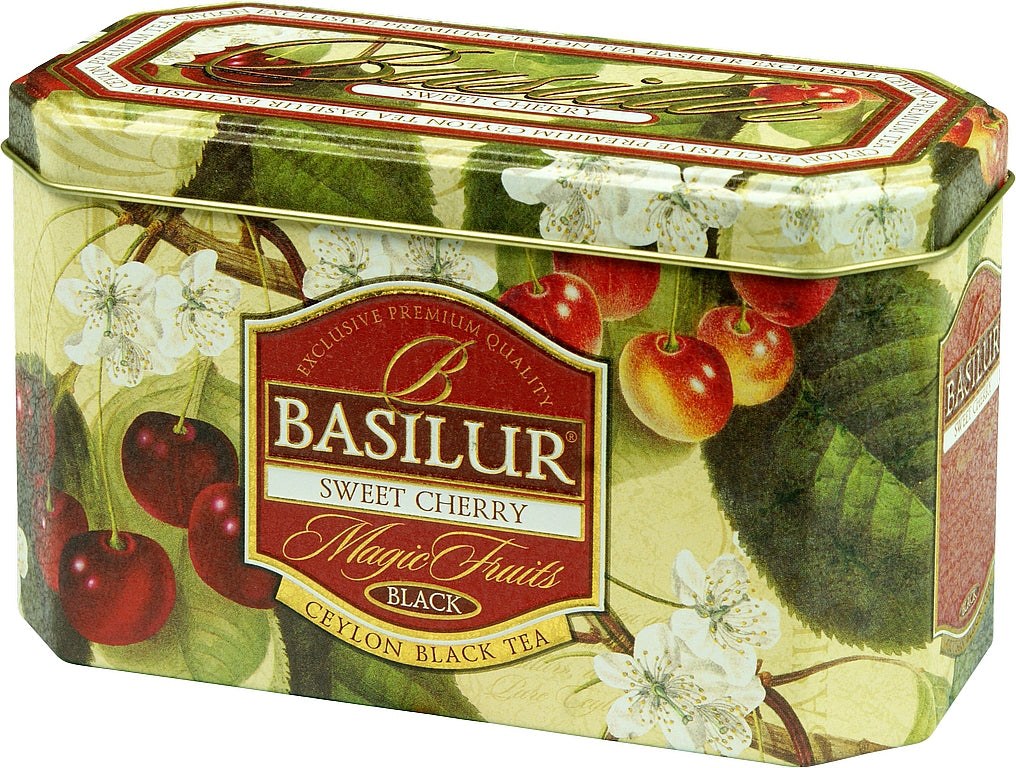 BASILUR Magic Fruits Sweet Cherry tin 20x2g