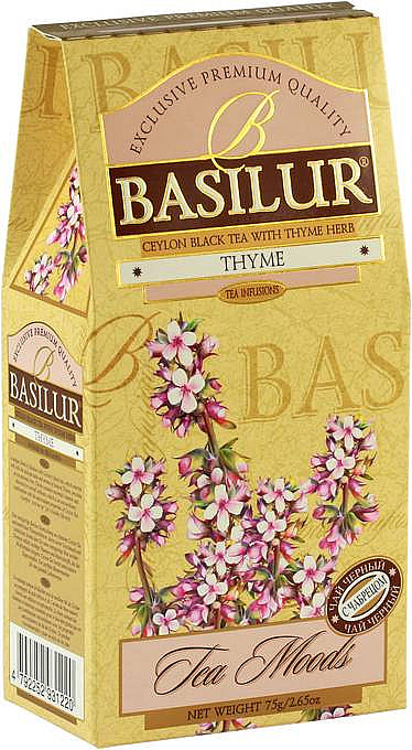 BASILUR Tea Moods Thyme Black 75g