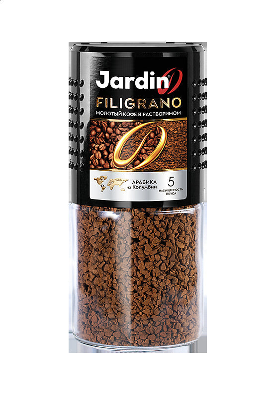 JARDIN Instant Arabica Filigrano glass jar 95g