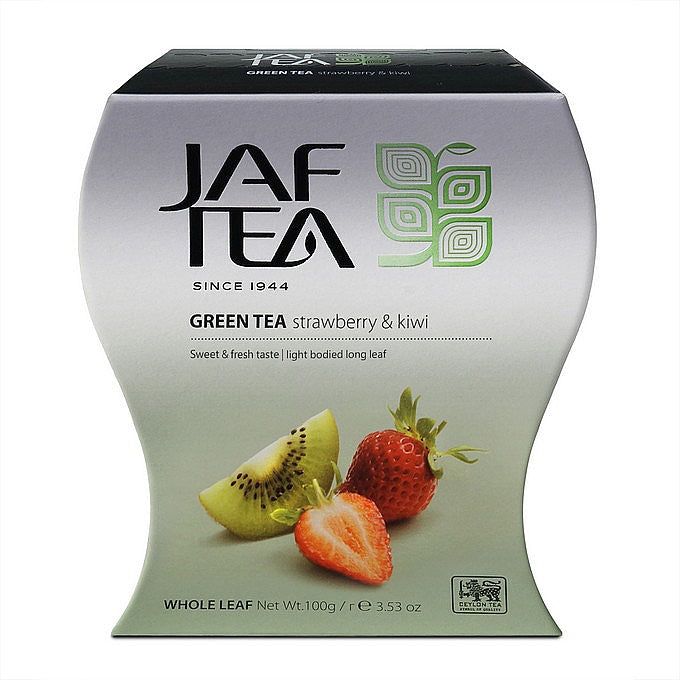 JAFTEA Green Tea Strawberry & Kiwi 100g