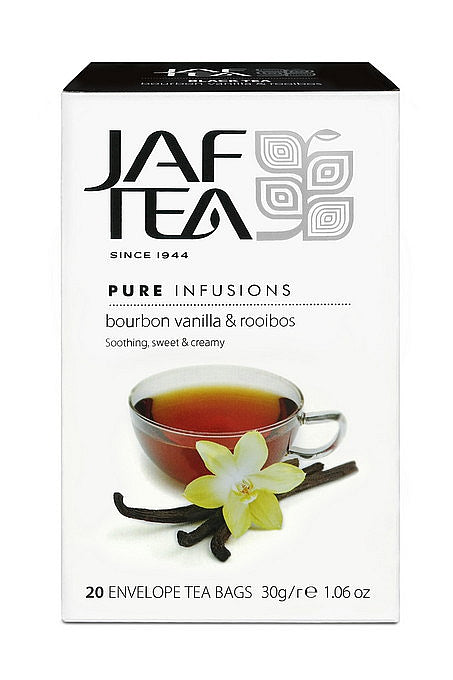 JAFTEA Pure Infusions Bourbon Vanilla & Rooibos 20x1,5g