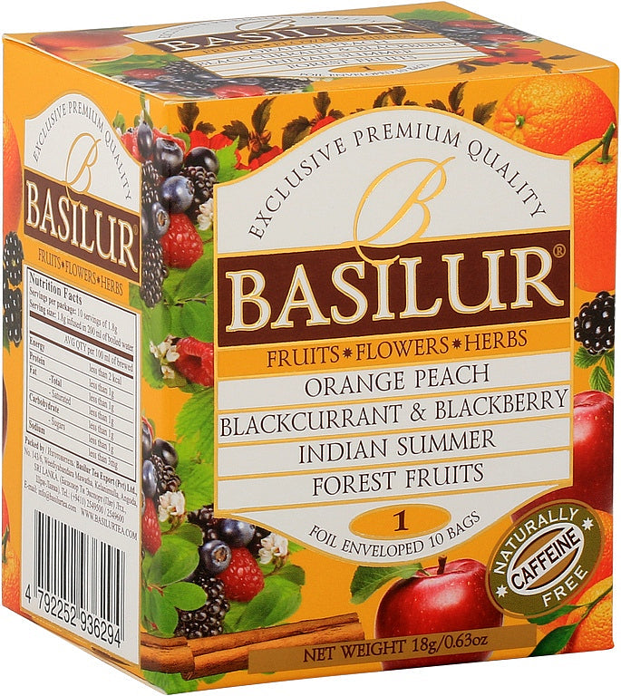 BASILUR Fruit Infusions Assorted Vol. I. 10x1,8g