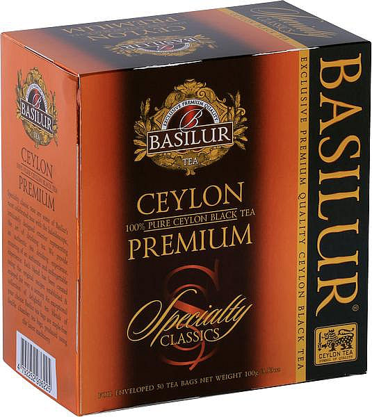 BASILUR Specialty Classics Ceylon Premium 50x2g