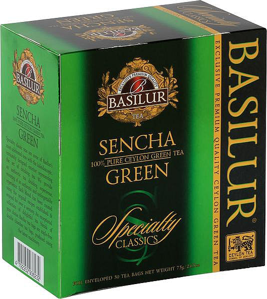 BASILUR Specialty Classics Ceylon Sencha Green 50x1,5g