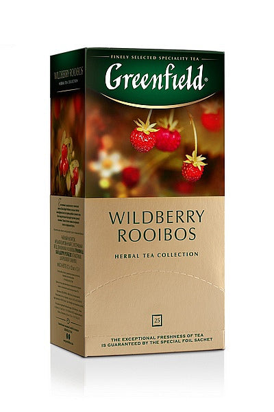 Greenfield Herbal Tea Wildberry Rooibos 25x1,5g