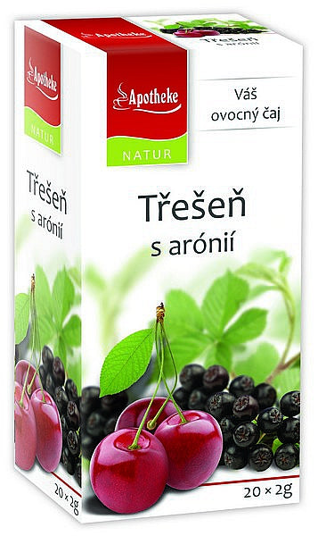 Apotheke Natur Cherry with Chokeberry Tea 20 teabags