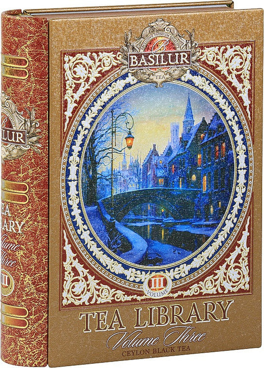 BASILUR Tea Library Volume III Gold tin 100g