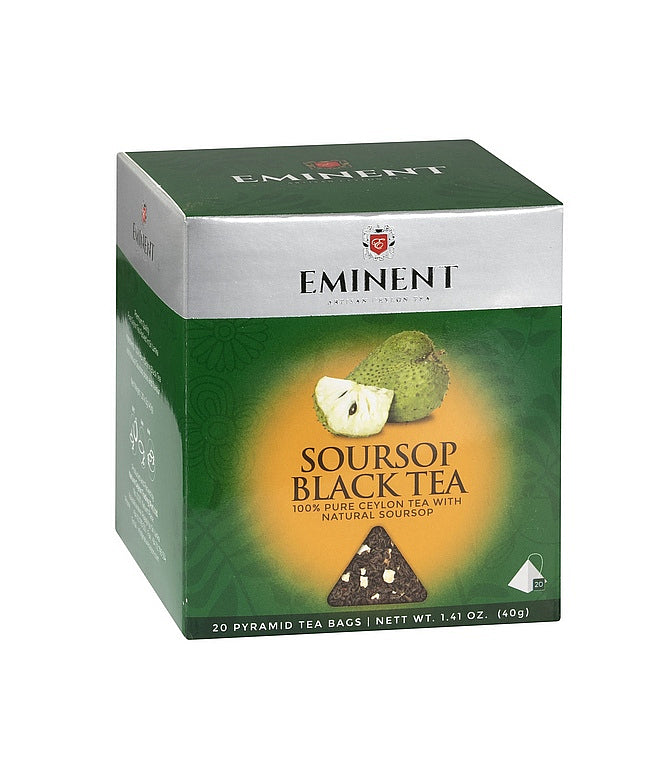 EMINENT Soursop Black Tea pyramid teabags 20x2g