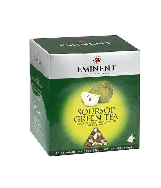 EMINENT Soursop Green Tea pyramid teabags 20x2g