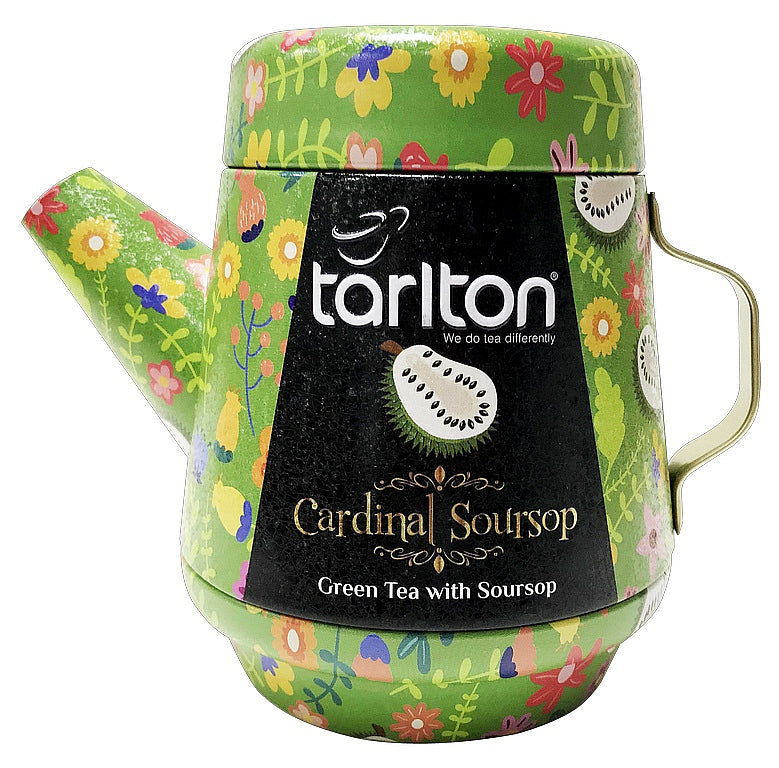 TARLTON Tea Pot Cardinal Soursop Green Tea 100g