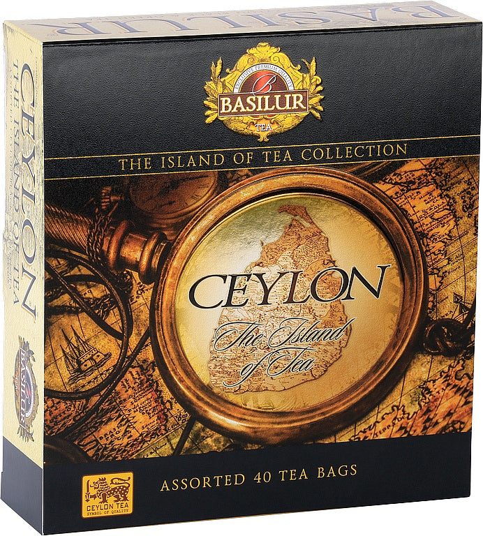 BASILUR The Island of Tea Assorted 40 teabags