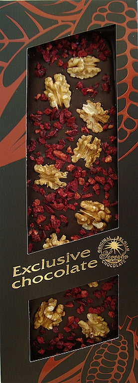 North star Dark chocolate with walnuts and cherries 120g