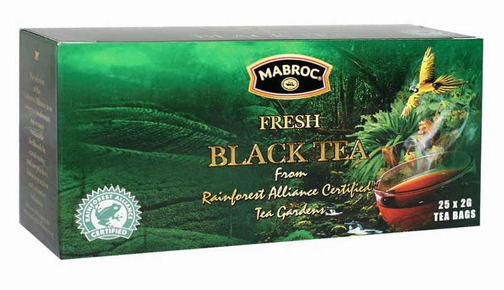 MABROC Fresh Black Tea Rainforest 25x2g