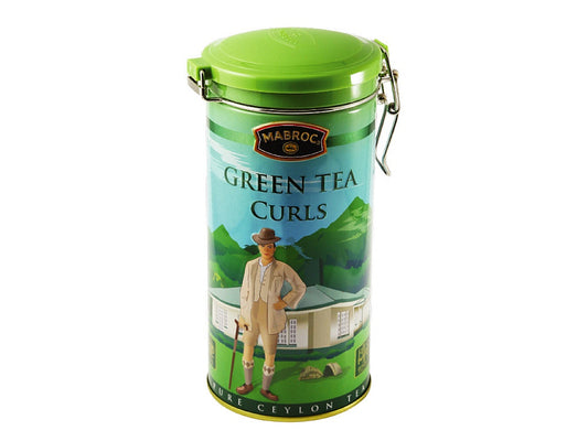 MABROC Green Tea Curls tin 200g