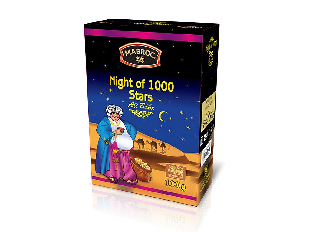 MABROC Black & Green Tea Night Of 1000 Stars 100g