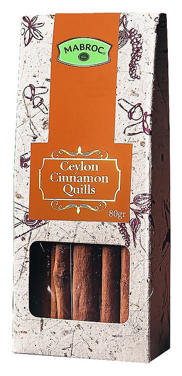 MABROC Ceylon Cinnamon Quills 80g