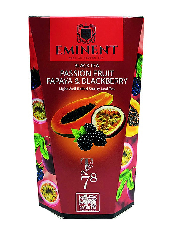 EMINENT Black Tea Passion Fruit Papaya & Blackberry 100g