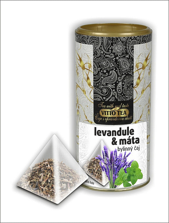 VITTO Lavender & Mint Tea 15 tea pyramids