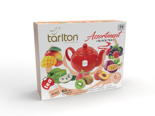 TARLTON Black Tea Assortment 60x2g