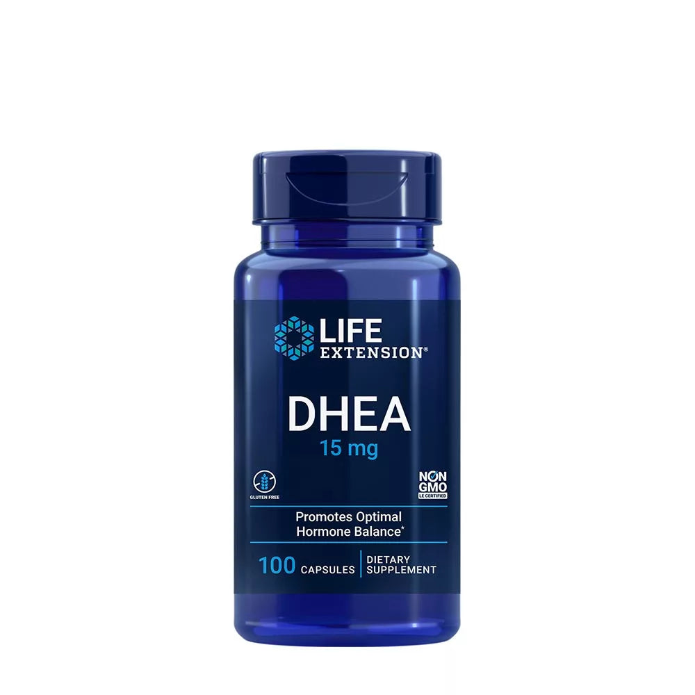 LIFE EXTENSION DHEA 15 MG (100 CAPSULES)