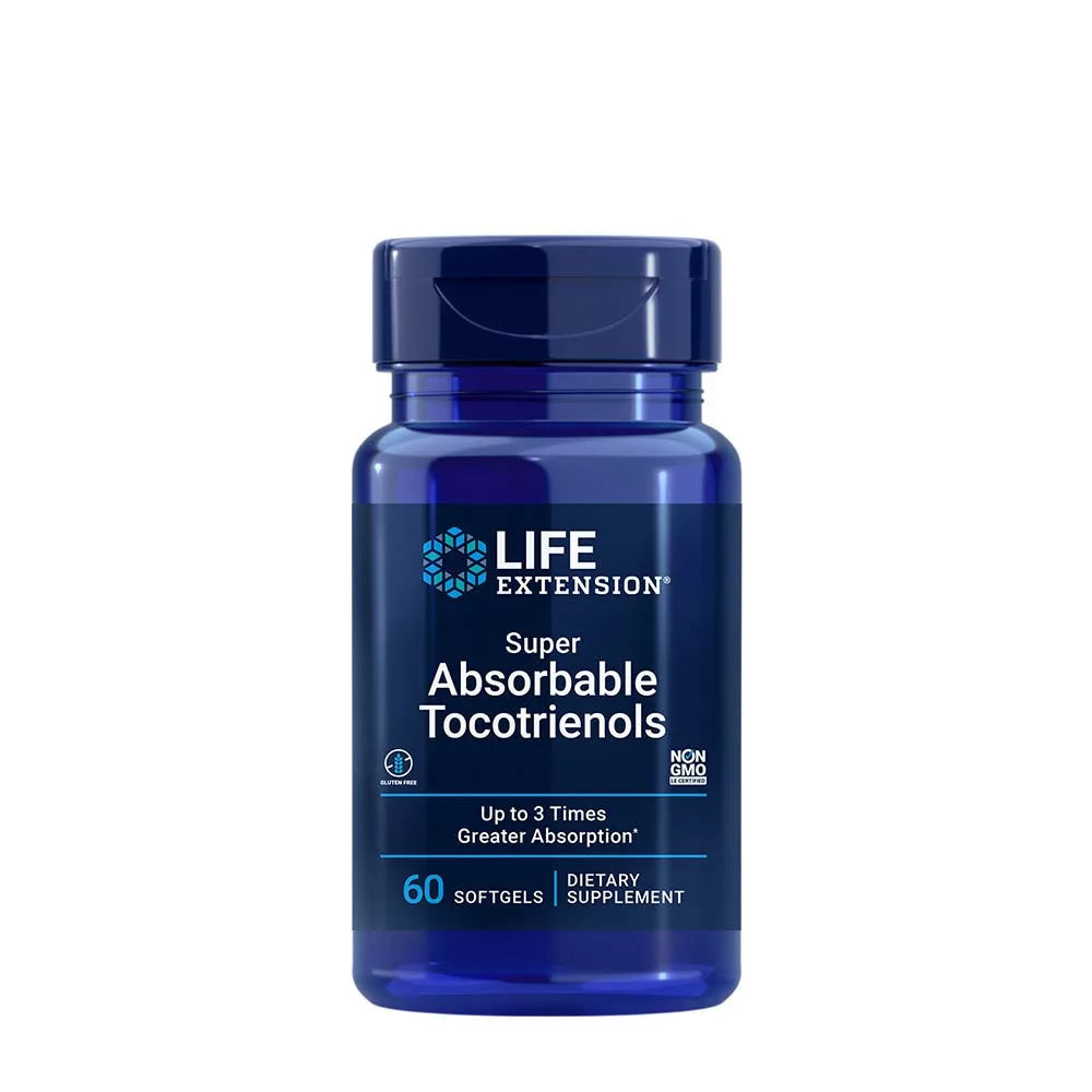 LIFE EXTENSION SUPER ABSORBABLE TOCOTRIENOLS (60 SOFTGELS)