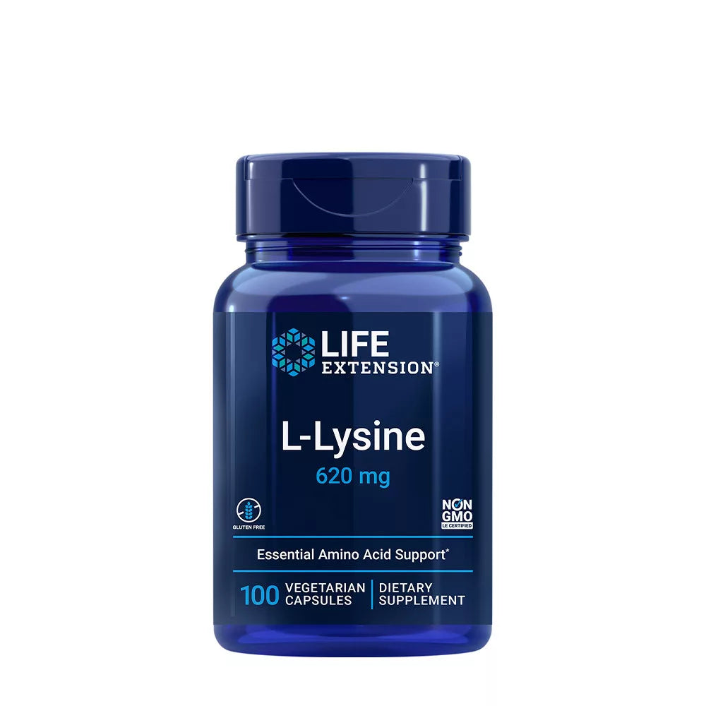 LIFE EXTENSION L-LYSINE 620 MG (100 CAPSULES)