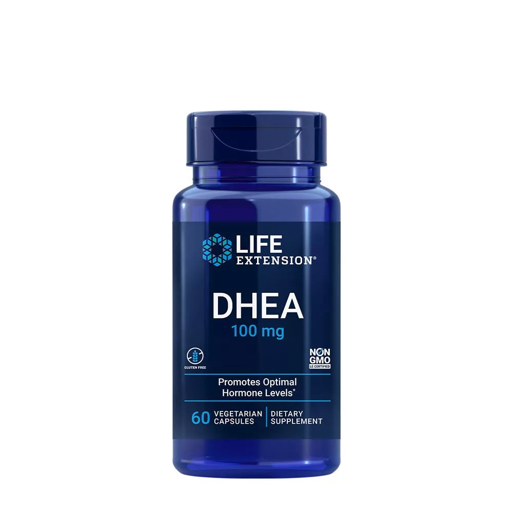 LIFE EXTENSION DHEA 100 MG (60 VEGETARIAN CAPSULES)