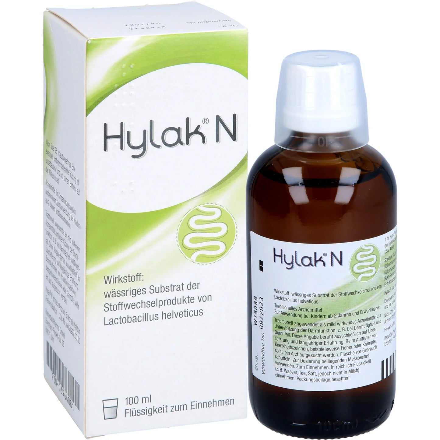 Hylak N solution to support bowel function, 100 ml