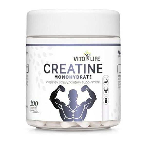 Vito life Creatine monohydrate 100 capsules