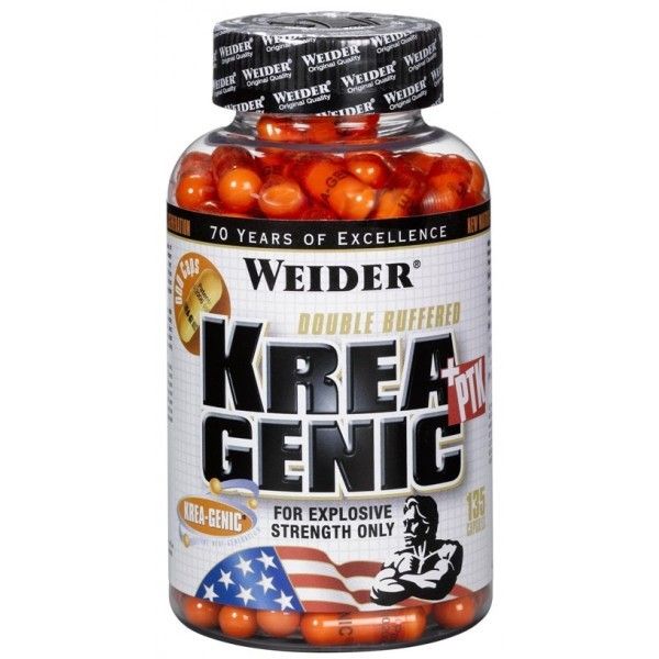 WEIDER Krea-Genic + PTK 132 capsules