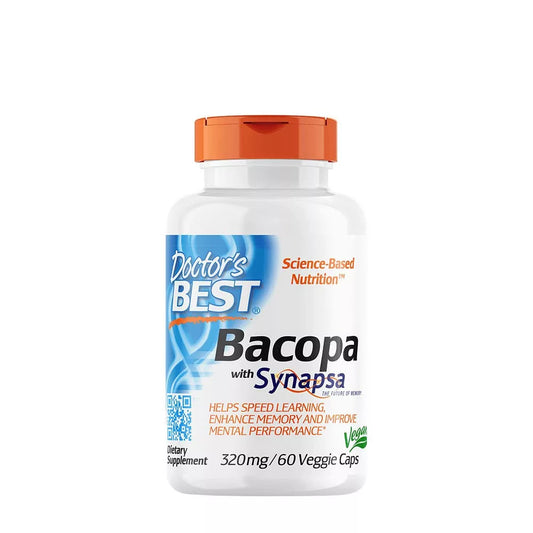 DOCTOR'S BEST BACOPA WITH SYNAPSA 320 MG (60 VEGGIE CAPSULES)