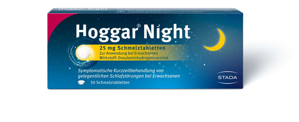 Hoggar Night 25 mg 30 melting tablets