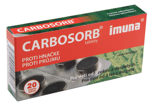 CARBOSORB / Carbotox 320MG - 20 tablets