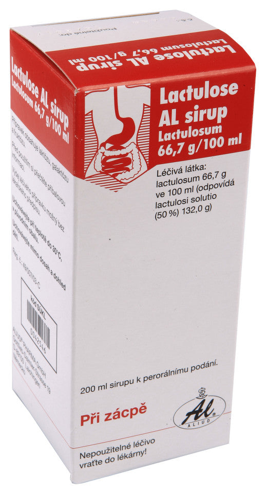 Lactulose AL 667mg / ml syrup 200 ml