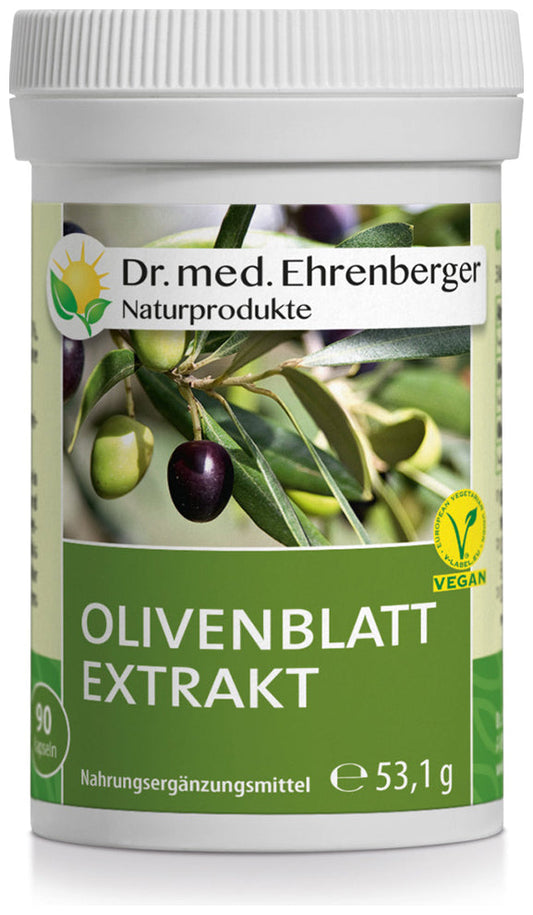 Dr. Ehrenberger Olive Leaf Extract 90 Capsules