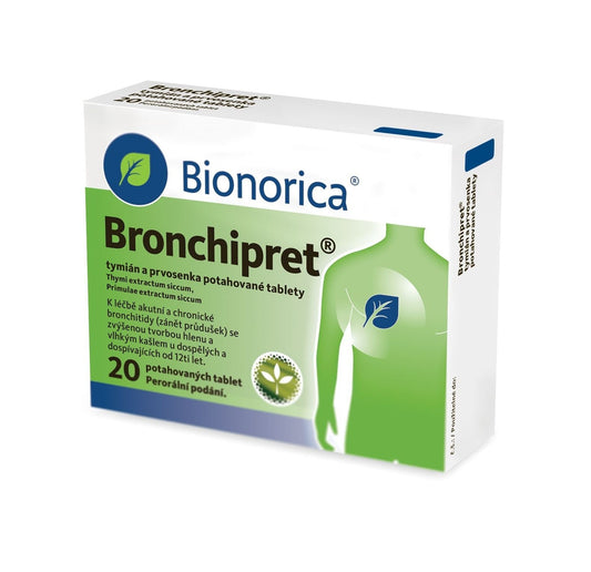 Bronchipret Thyme and primrose 20 tablets