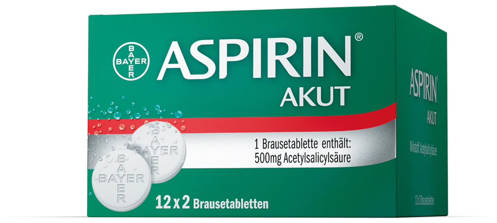 Aspirin Acute effervescent tablets